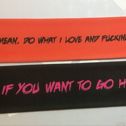 Text Only Custom Sleeve